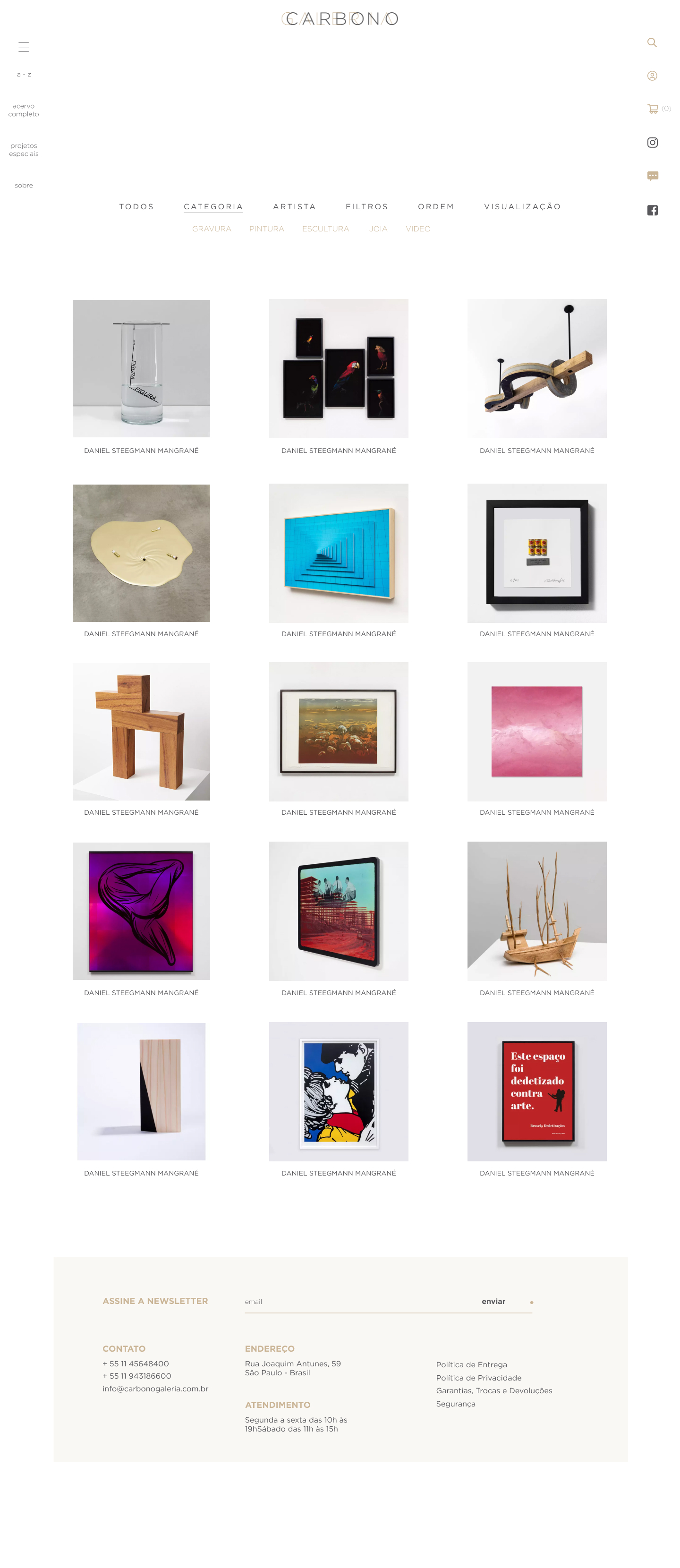 Collection grid view
