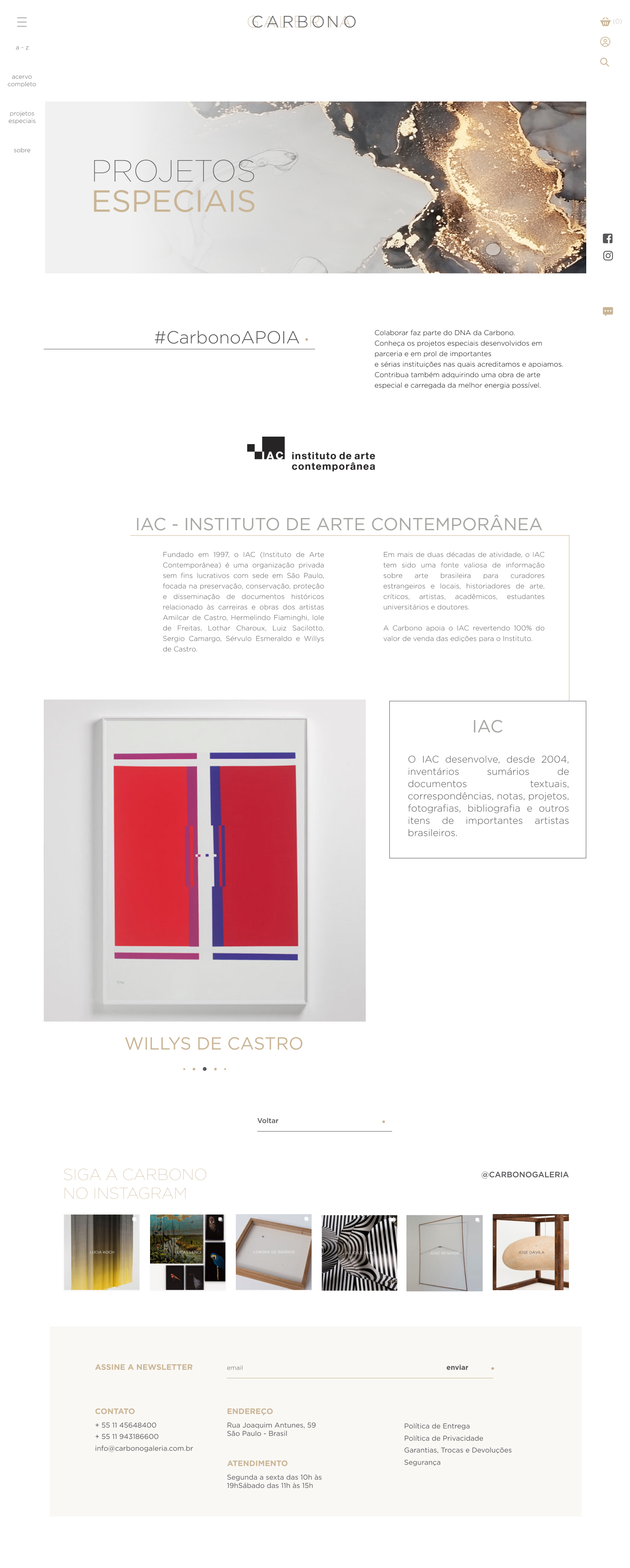 Special project IAC